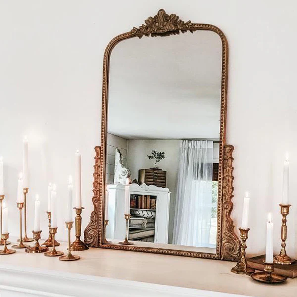 Gold Mirror | Ornate Gleaming