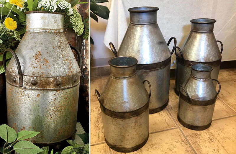 *HUUUGE* Galvanize Jugs  Set of 4