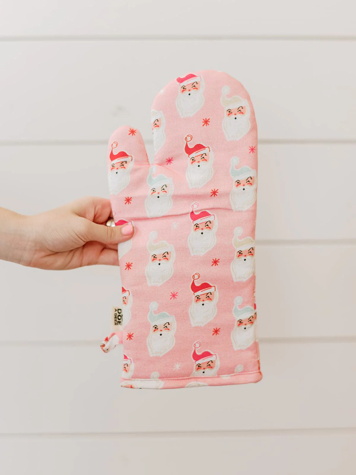 Santa Oven Mitt