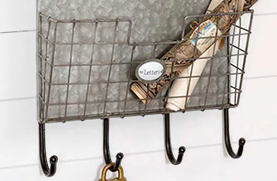 Three Pocket Letters Wall Caddy