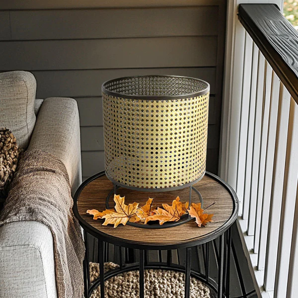 Iron Cylinder Table Lamp