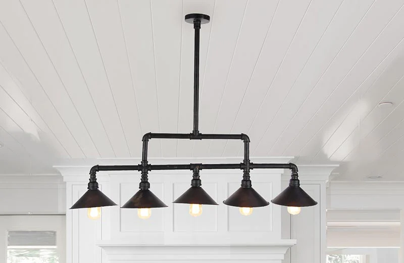 Five Light Metal Hanging Pendant