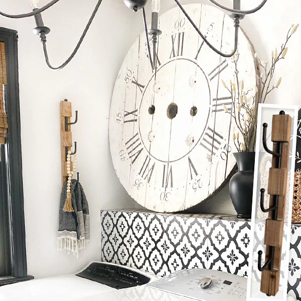 Vertical Swivel Wall Hook System