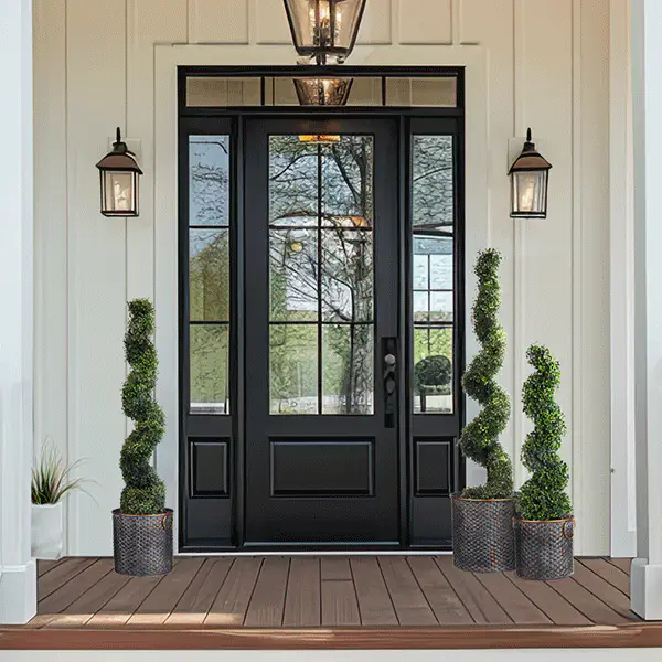 Artificial Spiral Boxwood Topiary Tree in Pot, Choose Your Size