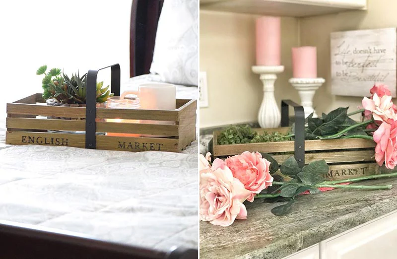 English Market Wood Caddy