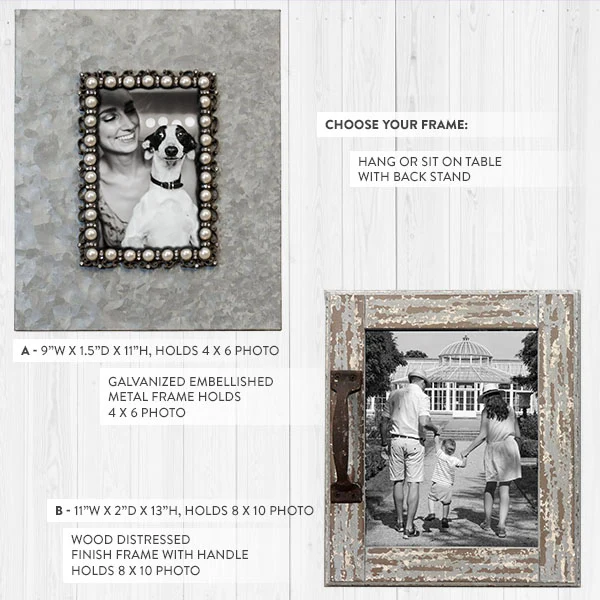 Ornate Farmhouse Frames, Pick Your Style