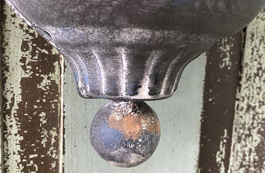 HUGE Finial Wall Trellis Planter