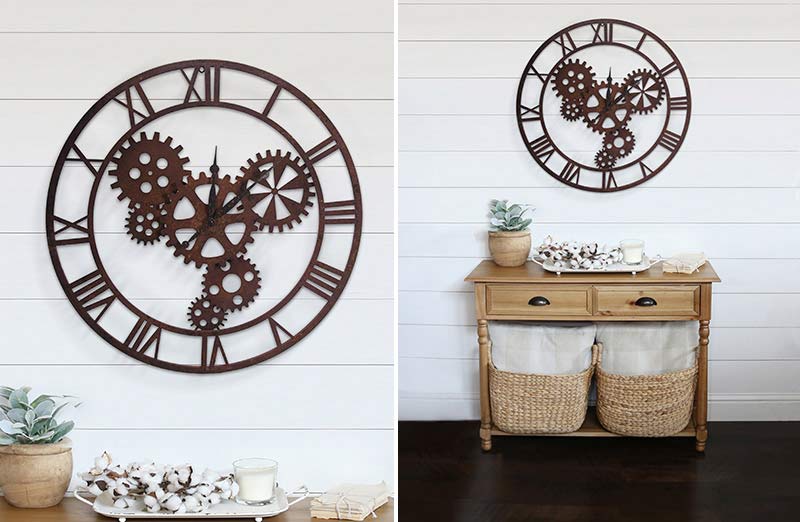 Metal Gear Wall Clock