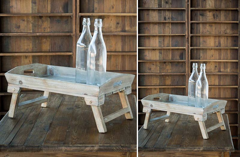 Wooden Breakfast Tray