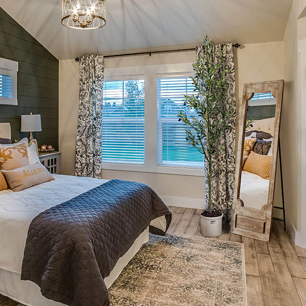 Architectural Salvage Door Panel Mirror