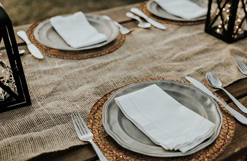 Woven Hyacinth Placemats  Set of 4