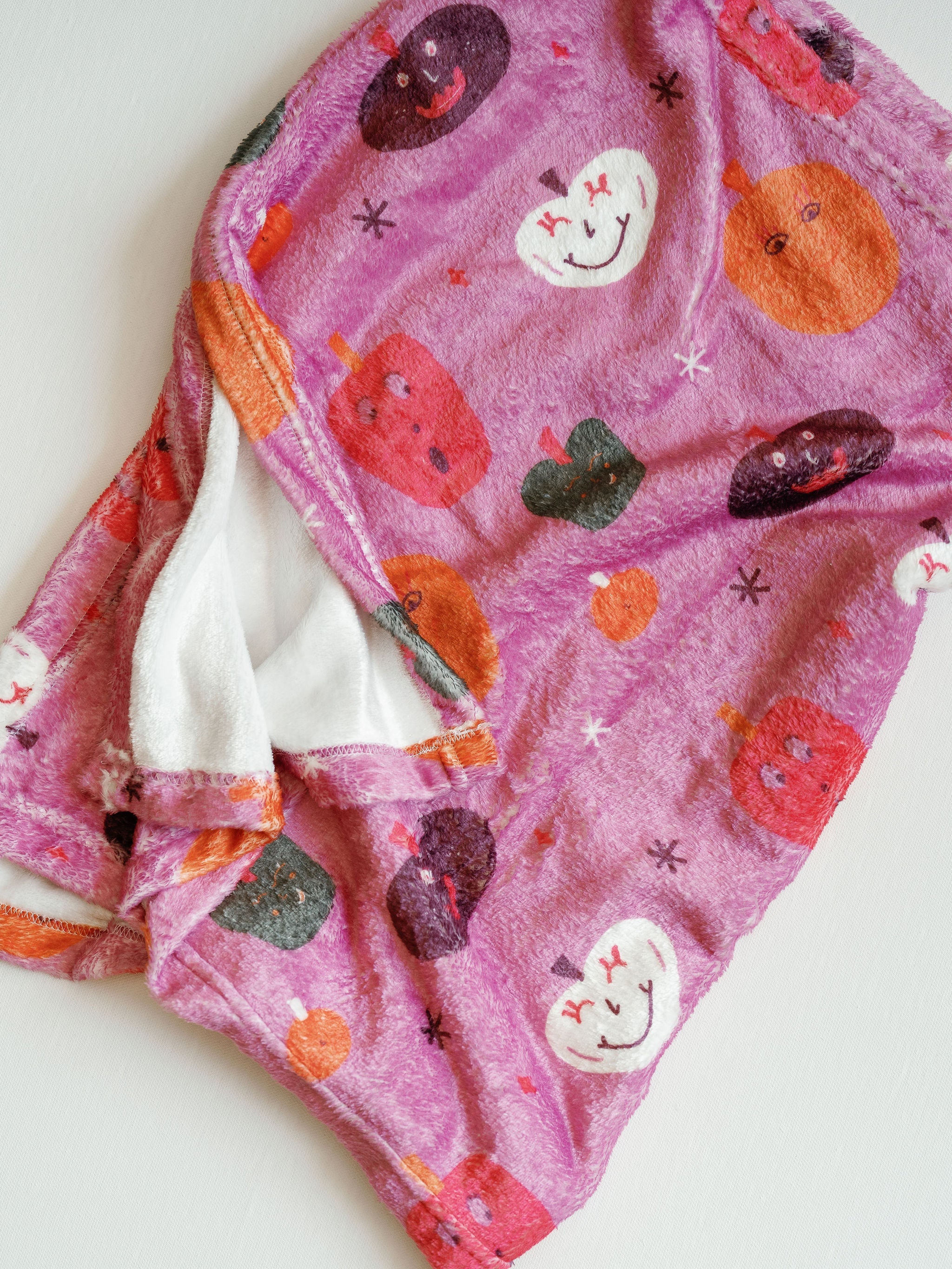 Happy Pumpkin 50x60 Blanket + Bag Set