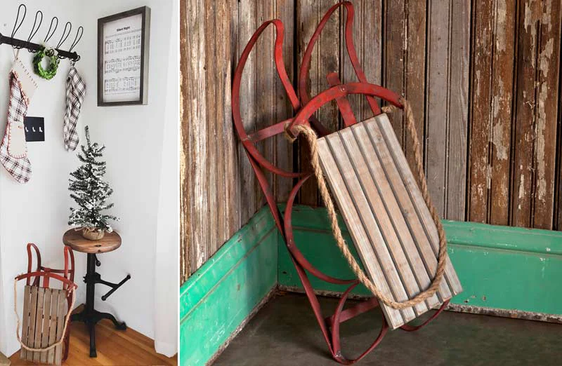 Vintage Inspired Sled