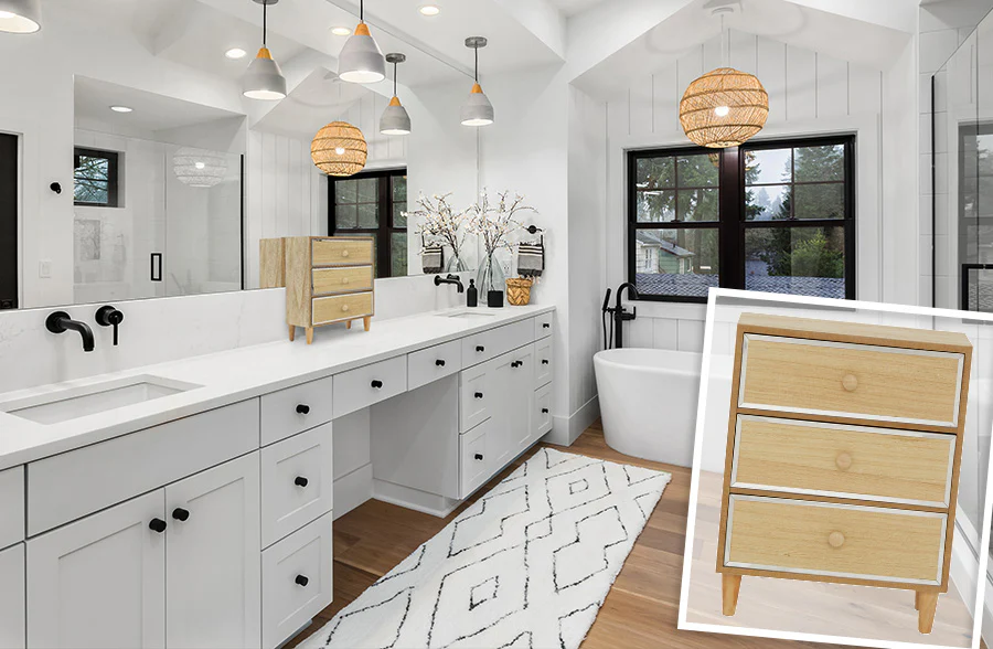 Wooden Jewelry Chest