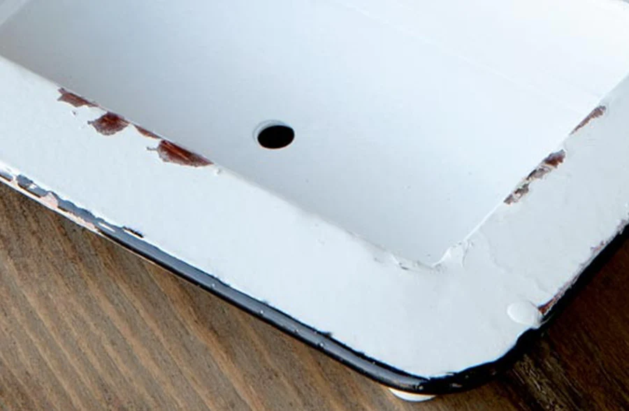 Painted Café Soap Dish, Set of 2