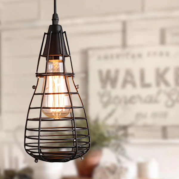 Utilitarian  Light Pendant