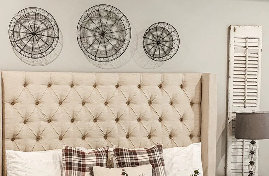 Wire Basket Wall Decor, Set of 3