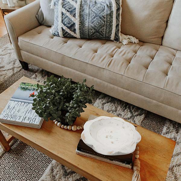 Carved Wooden Flower Dough Bowl, Pick Your Color