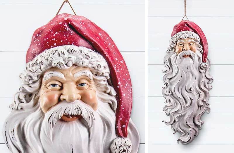 Wall Hanging Jolly Santa Clause