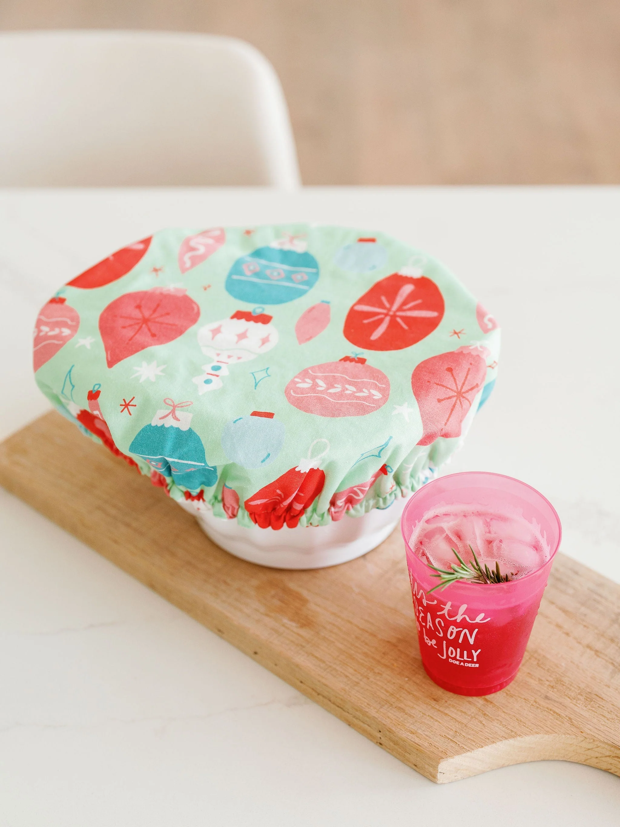 Holiday Bowl + Baking Dish Covers