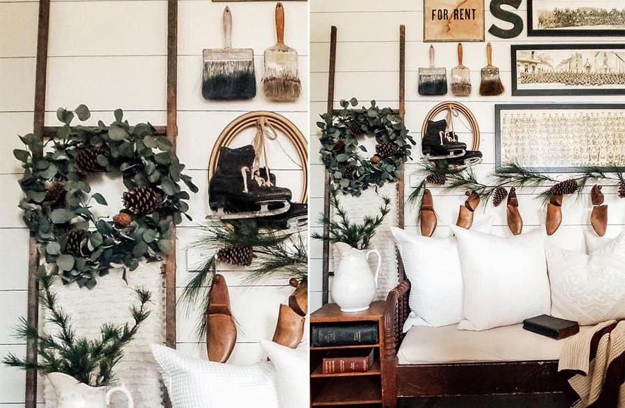 Eucalyptus Wreath With Pinecones