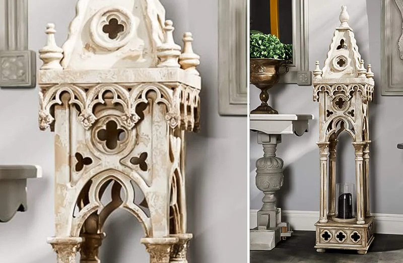 HUGE Cathedral Floor Lantern