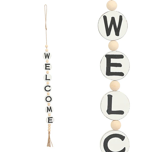 Welcome Hanging Blocks