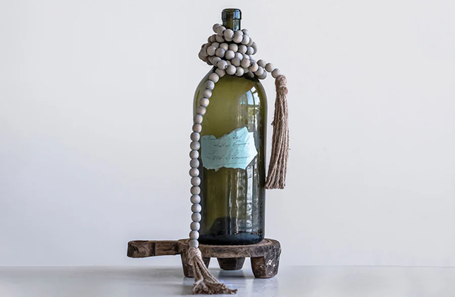 Beaded Garland with Tassels