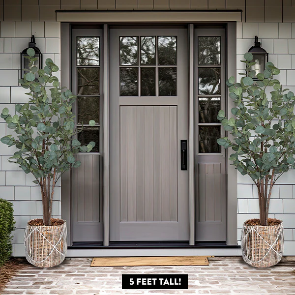 Tall Lifelike Potted Tree