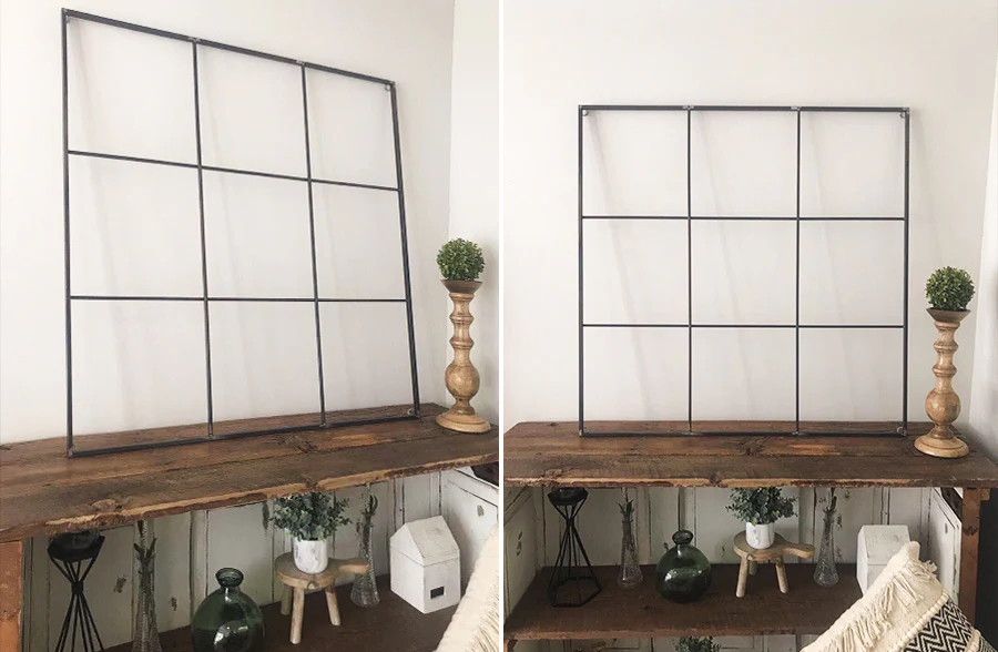 Oversized Old Mill Window Pane