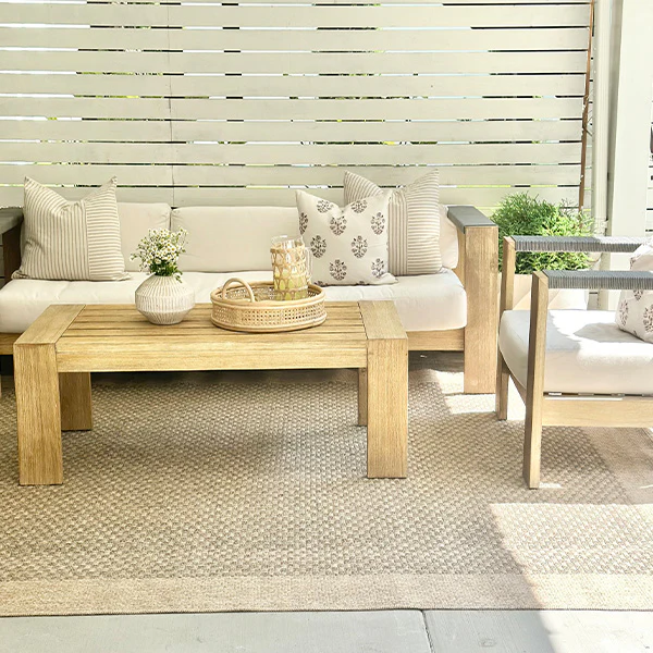 Light Brown Indoor & Outdoor Rug