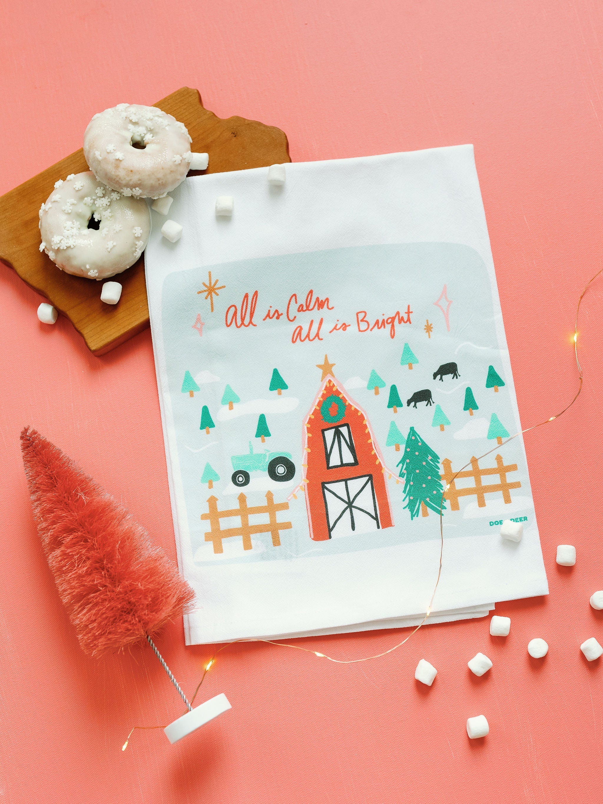 All is Calm - Flour Sack Towel