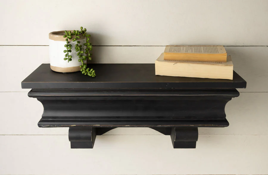 Chunky Black Mantel