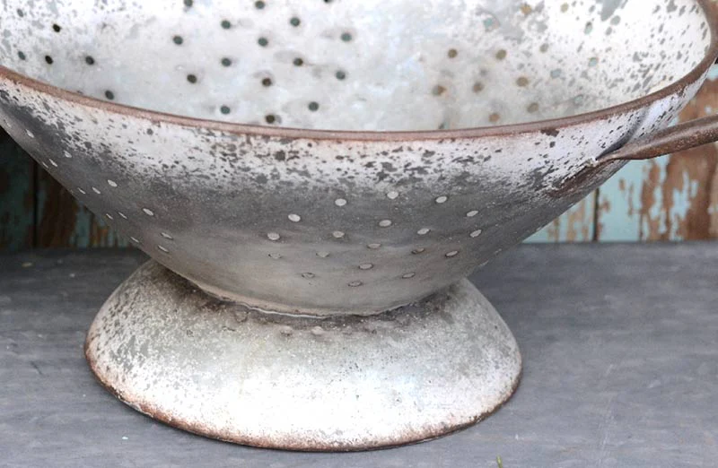 Chippy Distressed Colander