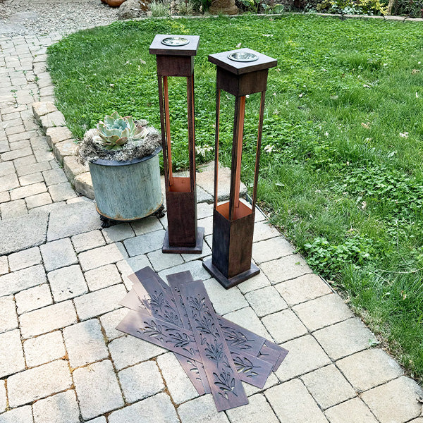 Interchange-a-glow Series: Pumpkin Light Pillars