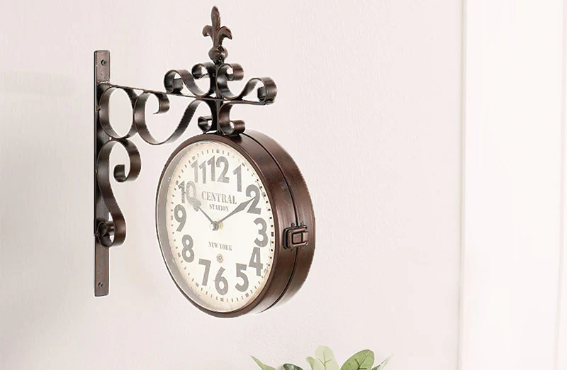 Vintage Hanging Wall Clock