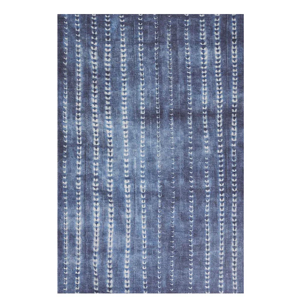 Denim Pattern Area Rug, Pick Your Size