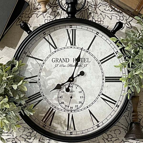 Grand Hotel Wall Clock