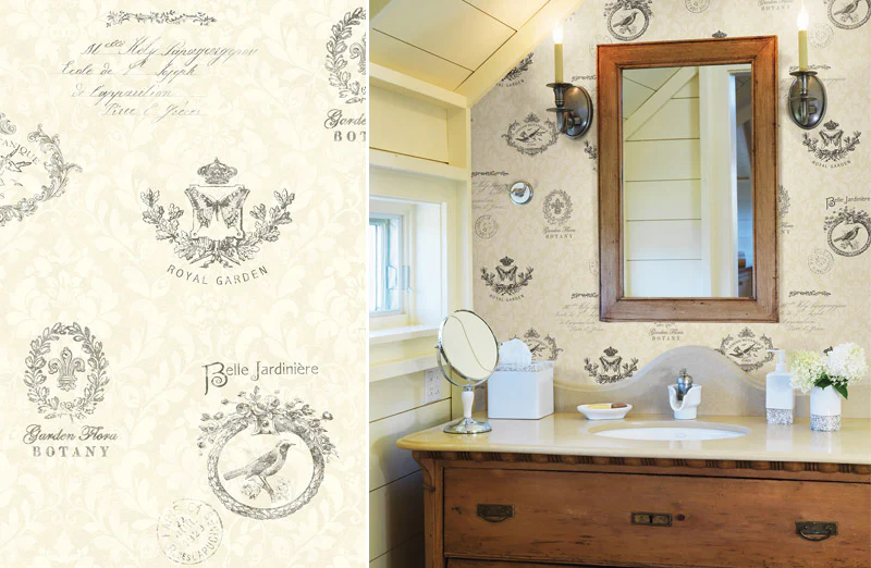 Prepasted Jardin Wallpaper