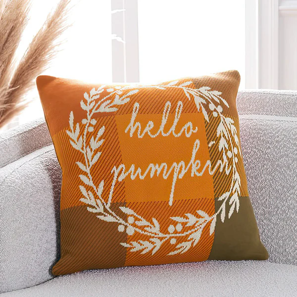 Hello Pumpkin Pillow