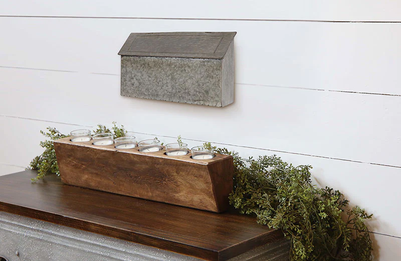 Galvanized Storage Bin