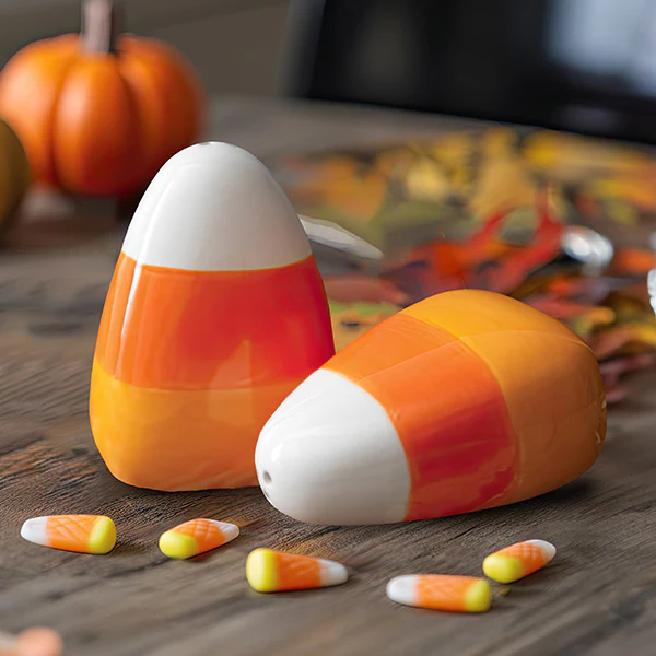 Candy Corn Salt & Pepper Shakers