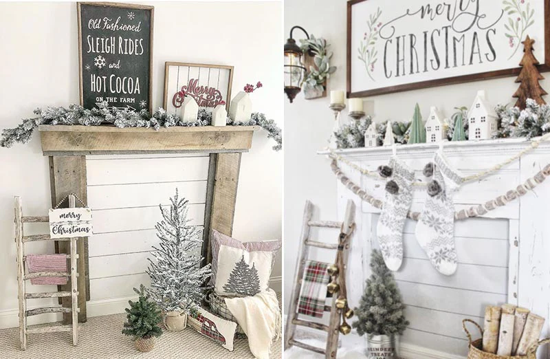 Pick Your Style - Vintage Wood Ladders