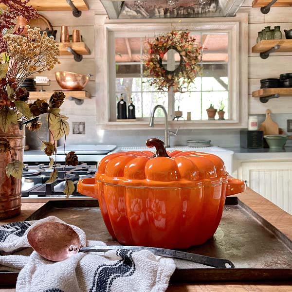 Four Quart Pumpkin Baking Dish