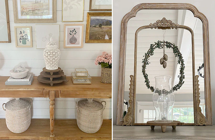 Organic Wood Cutting Board Risers, Set of 3 | DES Exclusive