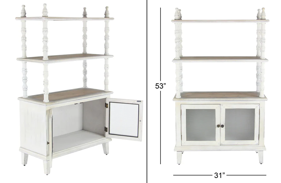 Chippy Wooden Storage Hutch