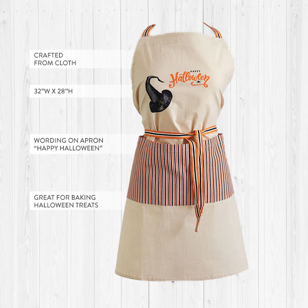 Happy Halloween Apron