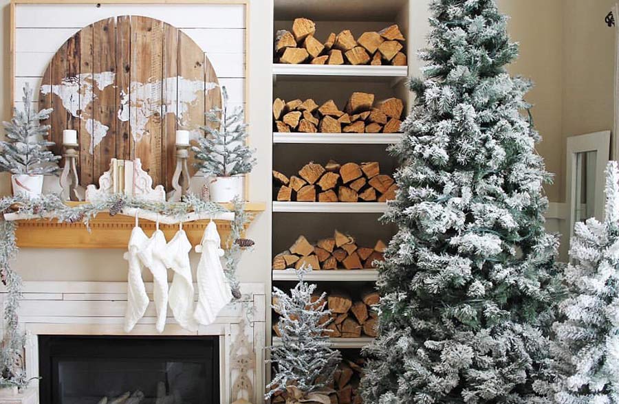 Repurposed Wooden Spool World Map