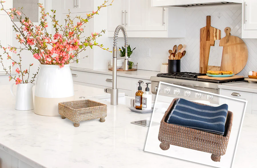 Hand-Woven Napkin Caddy