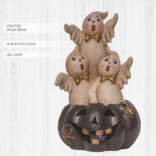 LED Vintage Ghost Halloween Decor